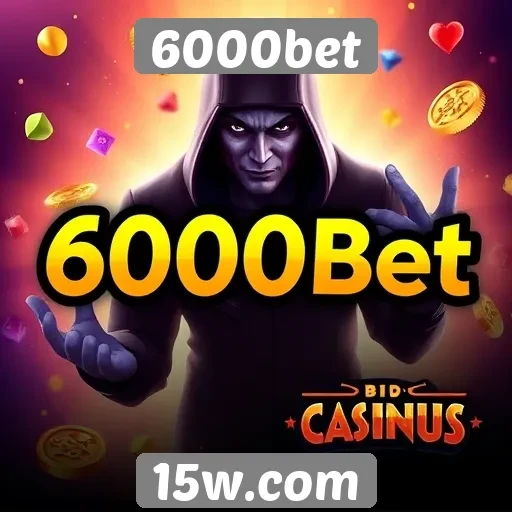 Variedade de jogos disponíveis na plataforma 6000bet